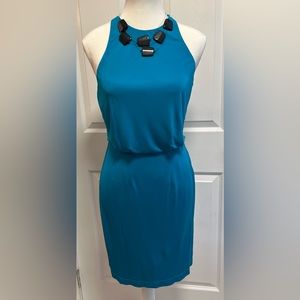 Bebe teal dress